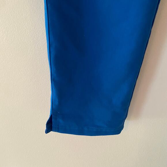 FIGS Women's size Small Tall Royal Blue Yola Skinny High Waisted Scrub Pants - Picture 5 of 10